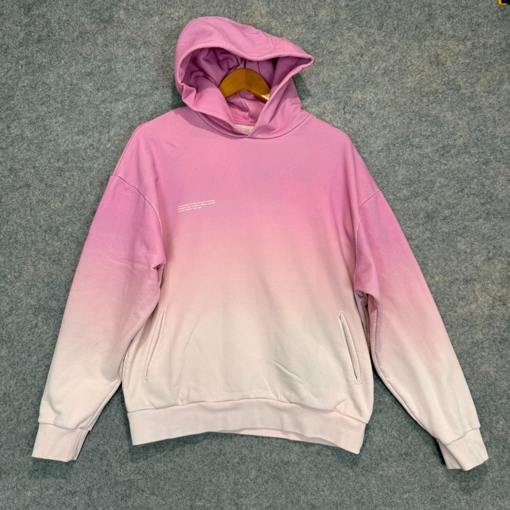 Pangaia French Terry Hoodie Sweatshirt Womens Small Oversized Colorblock Organic